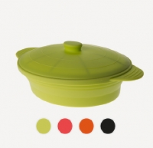 OLLA DE SILICONA GRANDE PARA HORNO Y MICROONDAS