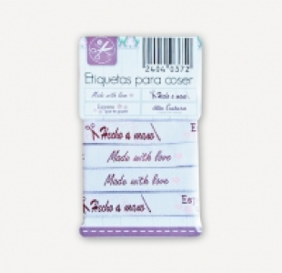 ETIQUETAS PARA COSER