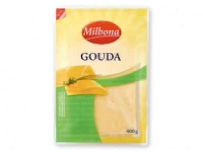 Lidl  MILBONA Queso gouda tierno lonchas