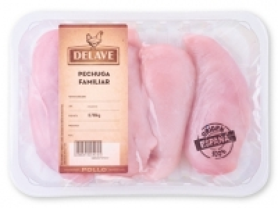 DELAVE Pechuga de pollo 3.49 €