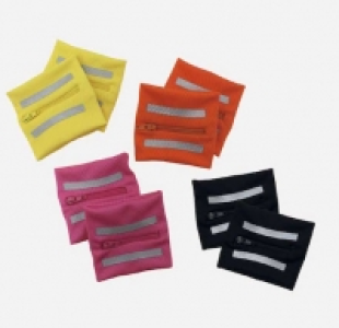 Muñequeras con bolsillo