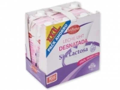 Lidl  MILBONA Leche sin lactosa desnatada XXL