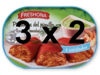 Lidl  FRESHONA Pimientos del piquillo rellenos 3x2