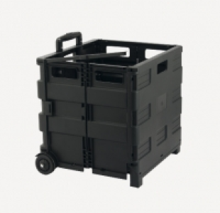 Top Craft® Caja plegable con ruedas