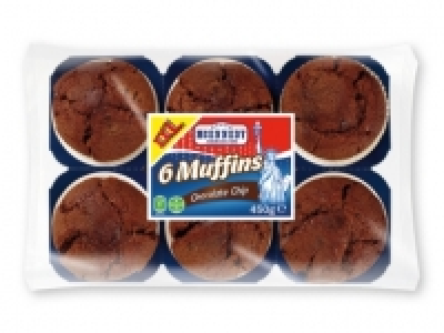 Lidl  MCENNEDY Muffins con pepitas de chocolate XXL