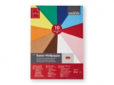 CRELANDO Bloc de cartulinas/Papeles de colores 2.99 €