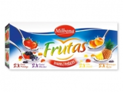 MILBONA Yogur con trozos de frutas 1.49 €