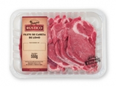 RÚSTICO Filetes de cabeza de lomo de cerdo 1.89 €