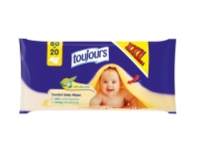 TOUJOURS Toallitas húmedas con gel XXL 1.19 €