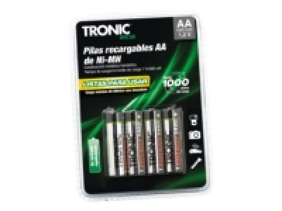 Lidl  TRONIC Pilas recargables AA/AAA de Ni-MH