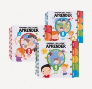 Aldi  CUADERNO PARA JUGAR Y APRENDER