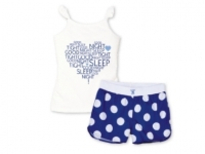 Lidl  PEPPERTS Pijama con pantalón corto chica