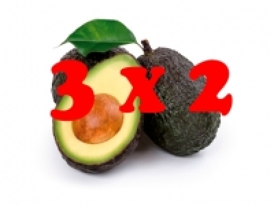 Aguacate 3 x 2 1.25 €