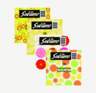 Sublimo® SERVILLETAS DE PAPEL