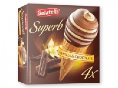Lidl  GELATELLI Helado cono superb