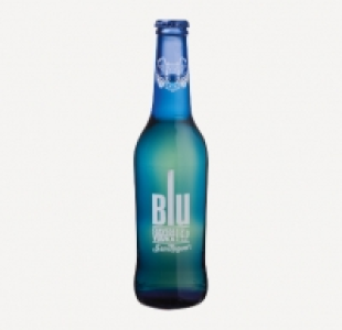 San Miguel Blu® CERVEZA EXTRA CON AROMA DE VODKA