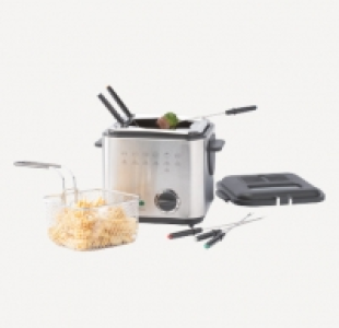 Quigg® MINIFREIDORA Y FONDUE 2 EN 1