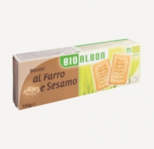 GALLETAS ECOLÓGICAS DE ESPELTA Y SÉSAMO 1.79 €