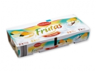 MILBONA Yogur de frutas exóticas con trozos 1.29 €