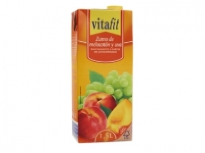 VITAFIT Zumo de melocotón y uva 0.65 €