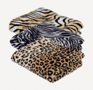 Kokue® Manta con estampado safari