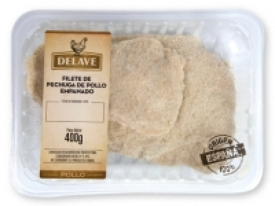 DELAVE Filete de pechuga de pollo empanado 1.99 €