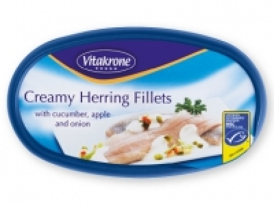 Lidl  VITAKRONE Filetes de arenque en salsa