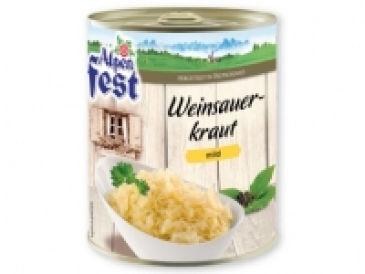 ALPENFEST Chucrut al vino suave 1.29 €