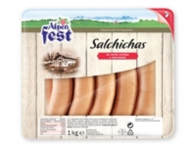 ALPENFEST Salchichas Bockwurst 4.99 €