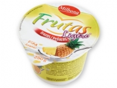 MILBONA Yogur de frutas semidesnatado 0.35 €