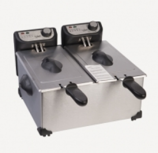 Quigg® Freidora doble