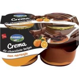 Crema de chocolate belga con naranja GOSHUA