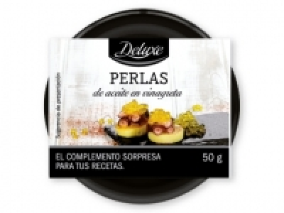 Lidl  DELUXE Perlas de aceite en vinagreta