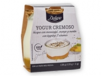 Lidl  DELUXE Yogur cremoso con topping