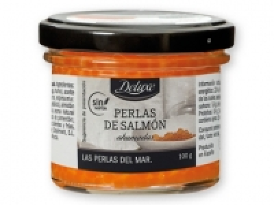 Lidl  DELUXE Perlas de salmón ahumado