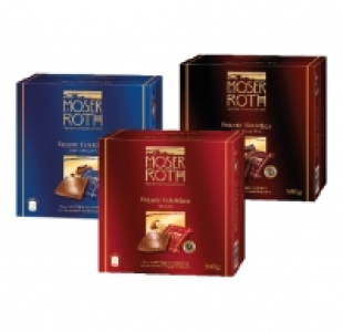 Moser Roth® MINITABLETAS DE CHOCOLATE