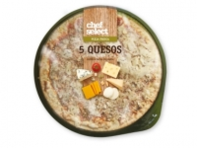 CHEF SELECT Pizza fresca 5 quesos 1.99 €