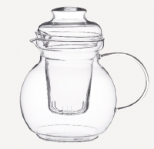 Jarra de cristal para té