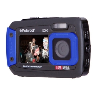 MediaMarkt Polaroid Cámara acuática - Polaroid IE090 Azul, doble pantalla, sumer
