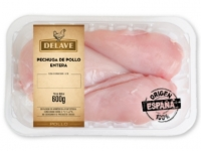 DELAVE Pechuga de pollo 2.49 €