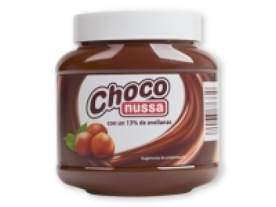 CHOCO NUSSA Crema de avellanas 1.99 €
