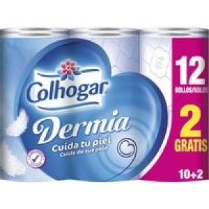 Papel higiénico COLHOGAR Dermia