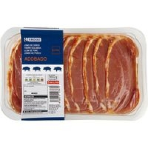 Lomo adobado fileteado al vac&iacute;o skin EROSKI