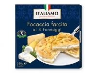 Lidl  ITALIAMO Focaccia con relleno de queso