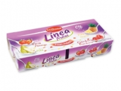 Lidl  MILBONA Yogur desnatado con trozos de frutas