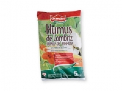 Lidl  GRANDIOL Tierra para plantas/ Humus de lombriz