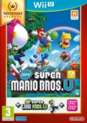 New Super Mario Bros U y Luigi U Selects para Wii