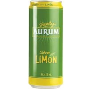 Cerveza sabor limón AURUM