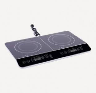 Quigg® DOBLE PLACA DE COCCIÓN POR INDUCCIÓN