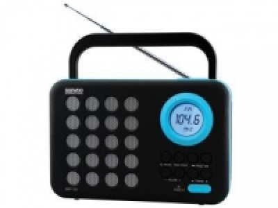 Radio Sobremesa Daewoo DRP120BL - Negro
